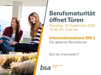 Informationsveranstaltung BM 2