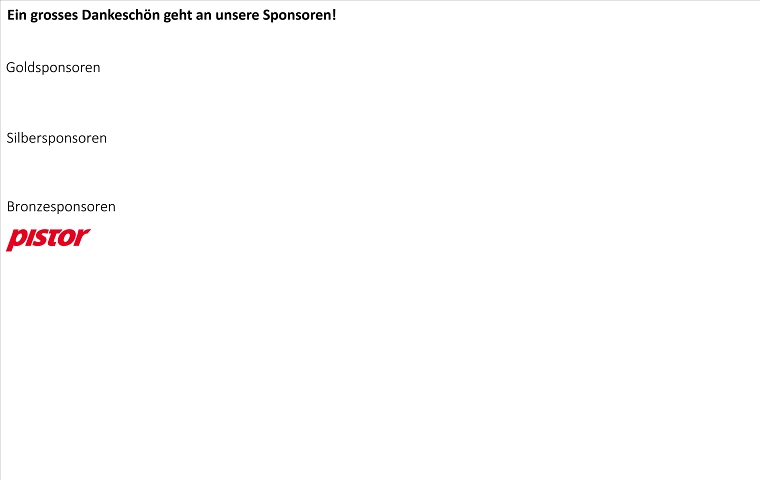 Bild mit Sponsoren
